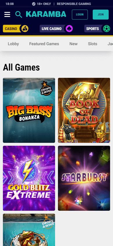 karamba casino games
